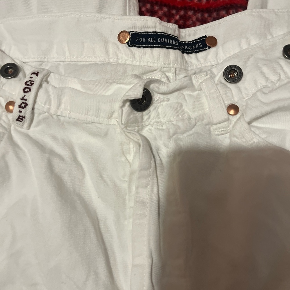 White Denim Jeans - Picture 3 of 13